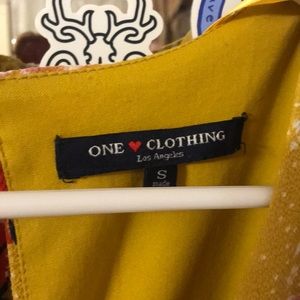 one clothing Dresses - Yellow floral romper! one clothing Dresses - Yellow floral romper!